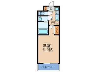 サムティ北梅田VESSEL(909)の物件間取画像